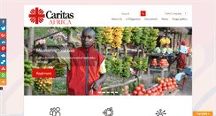 Desktop Screenshot of caritas-africa.org